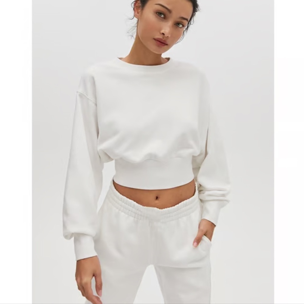 2 for $30 / TNA Cozy Cropped Sweater - Picture 3 of 7